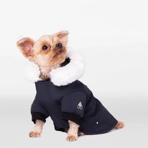 Moose Knuckles Pooch Knuckle Pooch Parka navy white NWT